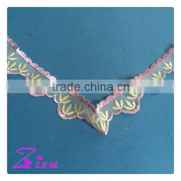 New design Professional factory embroidered wedding lace