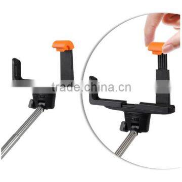 2-In-1 Self-portrait Monopod Extendable Selfie Stick With Built-in Bluetooth Remote Shutter With Adjustable Grip Holder photo-5