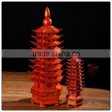 Nanmu 36cm and 56cm Pagoda,wen chang pagoda hot sales