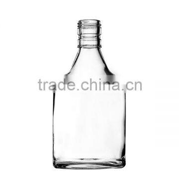 clear glass bottle for vodka