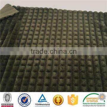 polyester/TC jacquard Flannel Fabric for Slipper