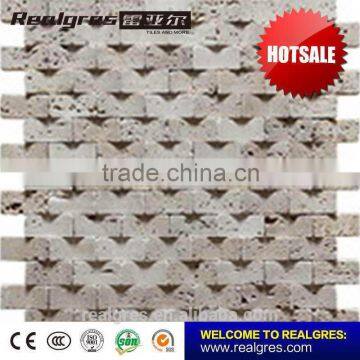 Factory of tiles in China Variety new designs natural style coconut shell mosaic tile