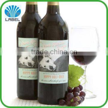High Quality Wine Label Bottle Label Size and Standard Wine Label Private Wine Label photo-5