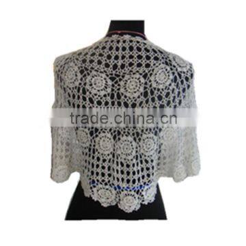 Pretty Hollow-out Women Knitting Shawl