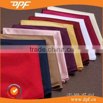 100% satin polycotton washable hotel dinner napkin linen