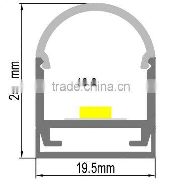 New! Designed by Ourself Good Provide Thermal Aluminum Led Profile for Ceiling Lamp photo-2
