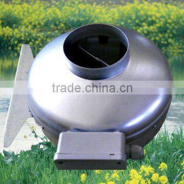 Steel housing circular centrifugal fan