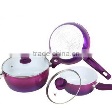 ceramic non stick cookware set