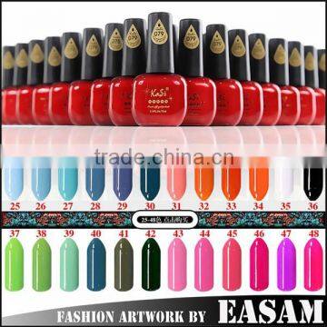 2015 Kasi Free Sample Soak off Nail Art Design uv Gel Polish photo-2