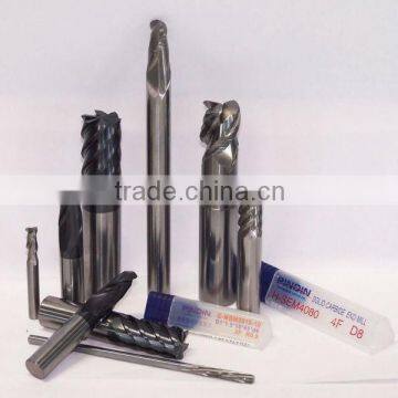 Four Flutes Spiral End Mills