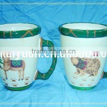 Christmas 17oz dolomite mugs