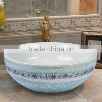 fine ceramic wholesale artistic sink countertop basin