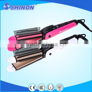 NEWEST SHINON 4 IN 1 hair curler set hair crimper hair comb straightener