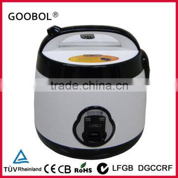 Deluxe Rice Cookering with plastic steamer detachable rice cooker