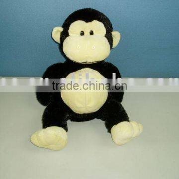 JM7441 sitting monkey, toy monkey, plush monkey