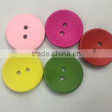 Fashion 2 holes Wooden Button