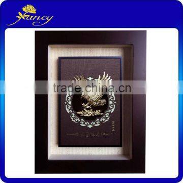 eagle ,dragon, peacock,etc diffident gold foil frame