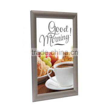 aluminum photo sign holder snap mitred corner clip on picture frames                        
                                                Quality Choice
                                                                    Supplier's Choice