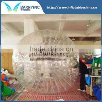 Customized mini zorb ball , adult body zorb ball with factory price