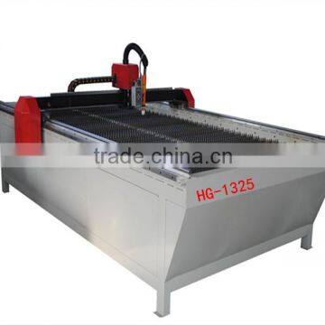 low price of cnc plasma cutting iron machine HG-1325(1300*2500*200mm)