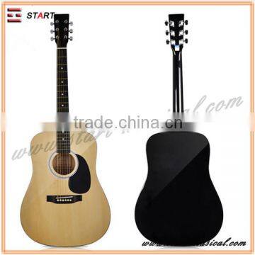 High quality copy global best wood acoustic guitar