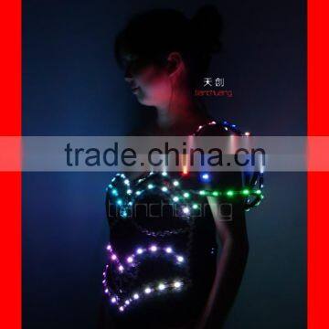 2016 New LED Light Ballroom Dancing Costume