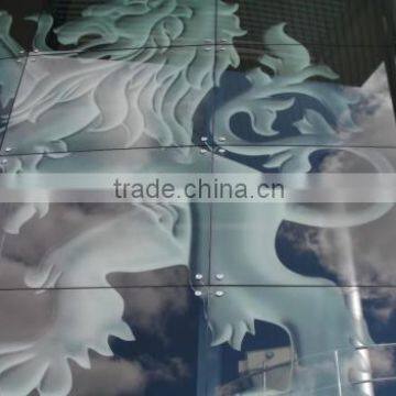 Safety Tempered Clear Float Glass Printing Architectural Glass photo-4