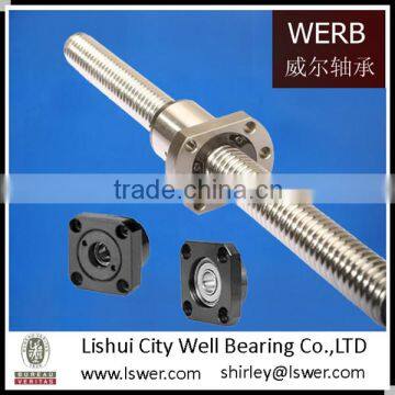 Ball screw with servo motor