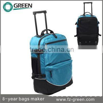 420D Crincle 2015 Stylish Trolley Travel Bag