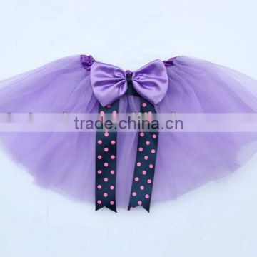 Baby Kids Ballet Tutu Girls Dancewear Cute Bow Chiffon Tutu Full Pettiskirt Princess Skirt