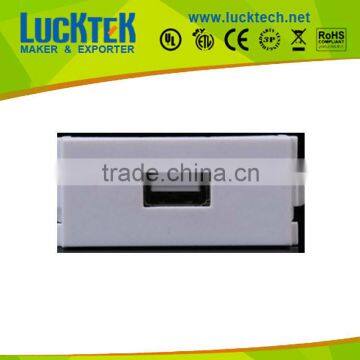 USB female to female wall plate 48*24mm