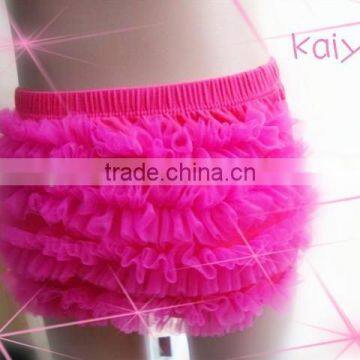 Latest Design Newborn Underwear Baby Comfortable Ruffle Bloomer photo-4