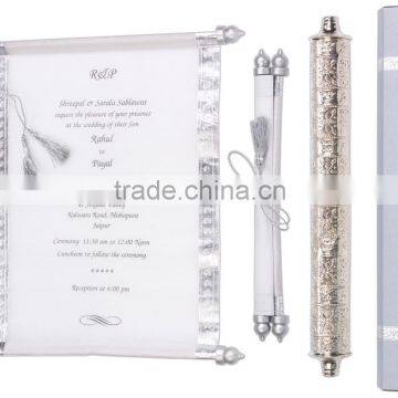 scroll wedding invitations party supplies birthday anniversary invitation scrolls customized wedding cards scroll box invitation