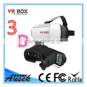 VR BOX 3D Glasses Plastic Head Mount Cardboard for Virtual Reality Active Movie