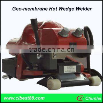 Geomembrane hot wedge welder