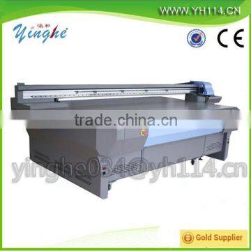 Large Format Digital Flatbed UV Printer For Aluminium Sheet / PVC / Plastic / Pad