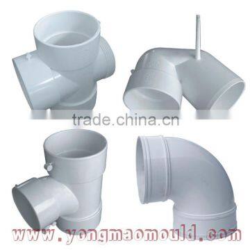 PVC Pipe Fitting Injection Mould Made In China/Collapsible Core