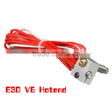 3D Printer E3D V6 All metal Hotend for 1.75mm Extrude Nozzle with Heating pipe and thermistor