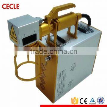 portable mini fiber laser marking machine