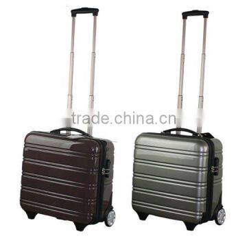 hot sale full lining pc carry trolley luggage