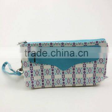 Wholesale Double Zipper Coin Wallet/Promotional Purse