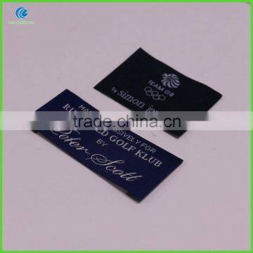 Custom Design Centerfold High Density Garment Damask Woven Labels photo-5