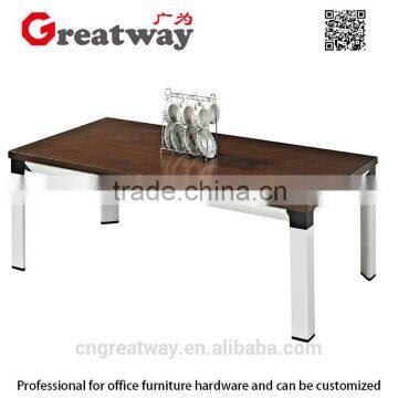 Office Furniture Certified Leg Lifting One-Leg Fancy Tea Table (QF-24ST)