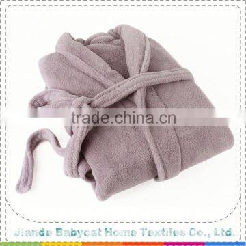 Latest Arrival OEM design 100%polyester bathrobe for sale