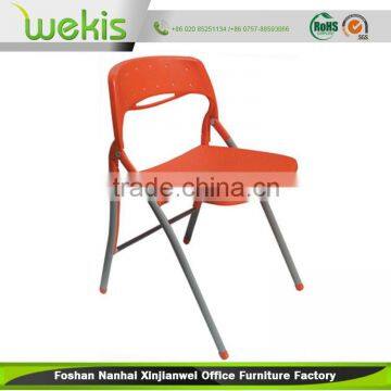 Plastic Training Chair Reception Chair With Steel Frame