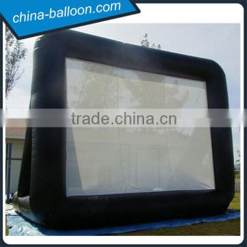 Outdoor inflatable air screen inflatable display wall for advertising