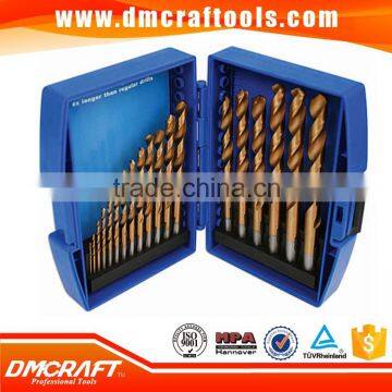 19 PC HSS TITANIUM COATED DRILL BIT SET 1 - 10MM