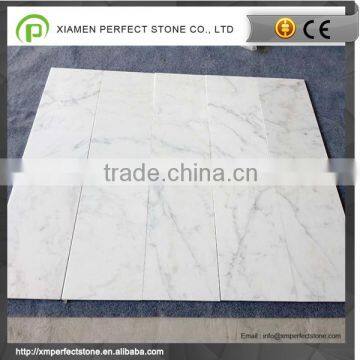 Chinese Oriental White Marble With Vein Marble Tiles