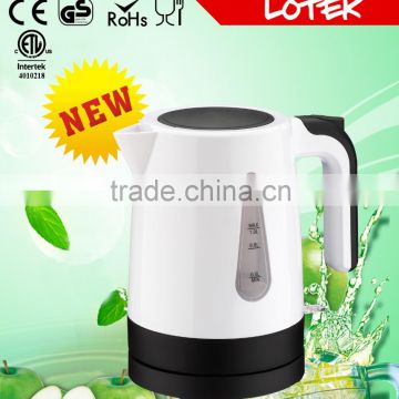 food grade PP 1.0L blue LED water kettle electric