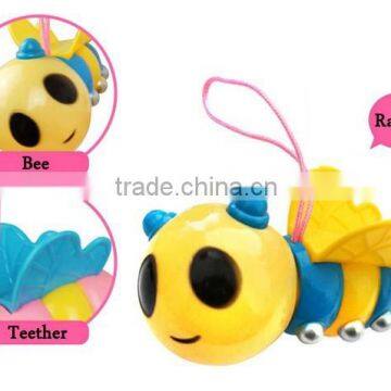 Battery Operated ABS Non-toxic Bee Shape Baby Bed Hanging Toy photo-3